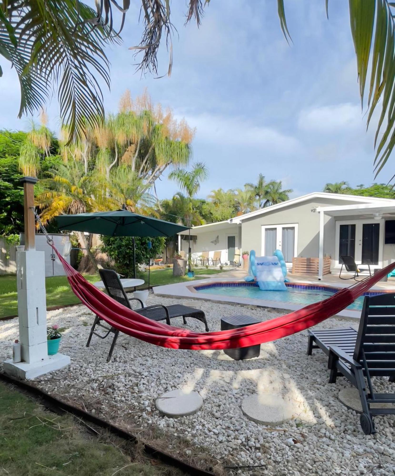 Pool House Resort Heated Swimming Pool Family Getaway Cutler Bay Exteriör bild