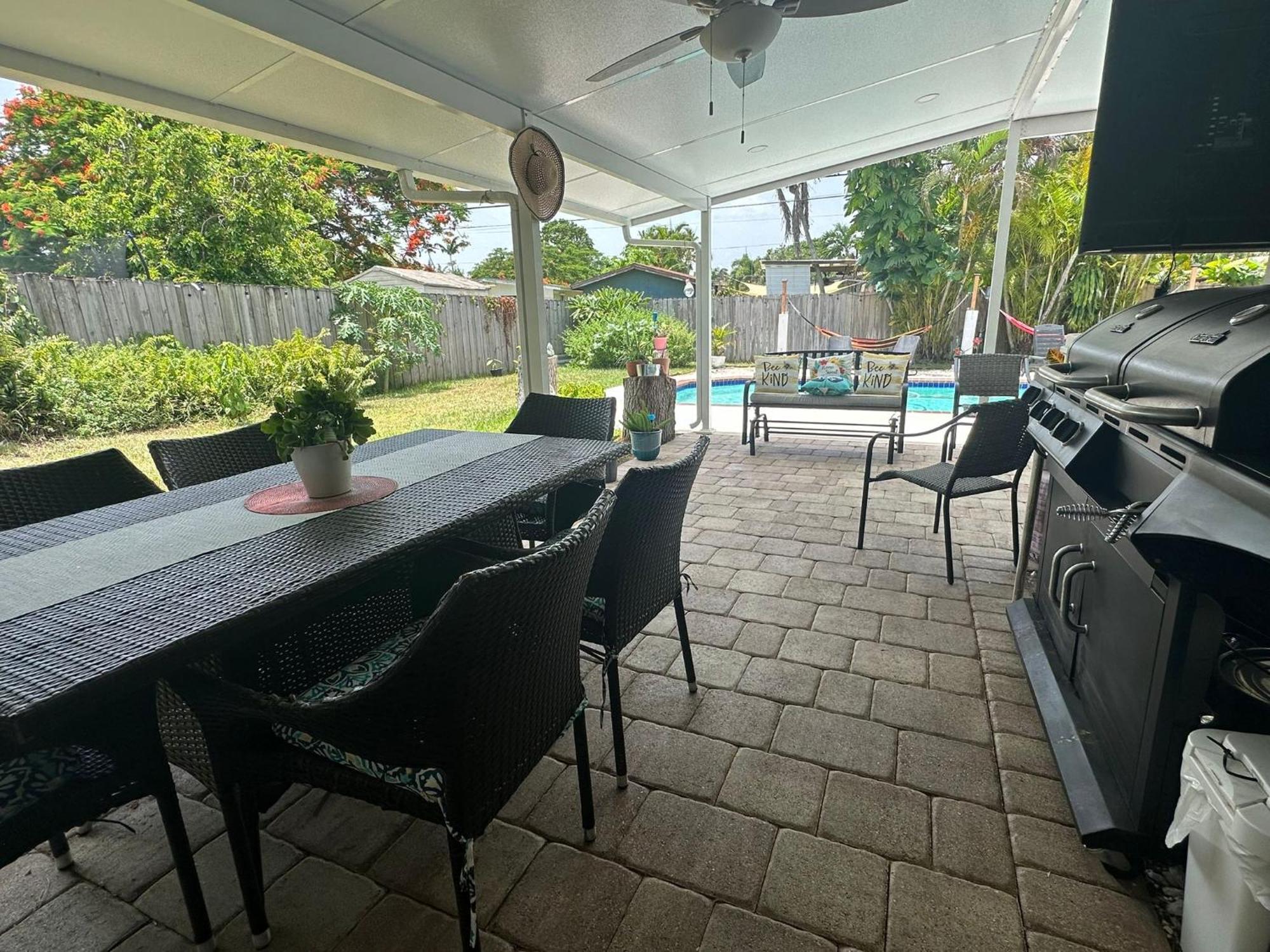 Pool House Resort Heated Swimming Pool Family Getaway Cutler Bay Exteriör bild