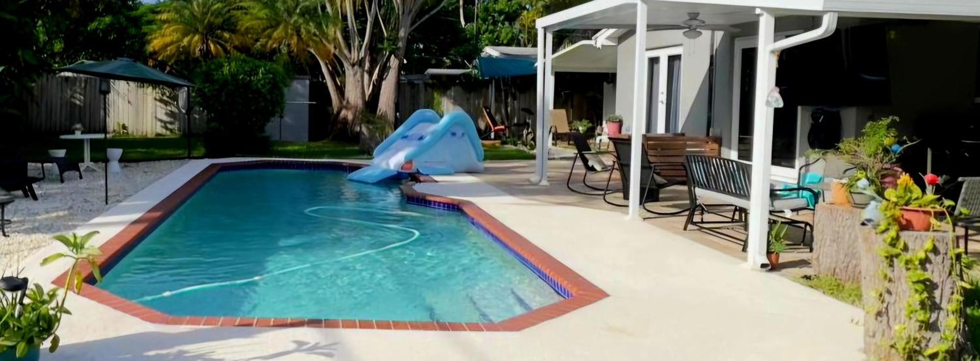 Pool House Resort Heated Swimming Pool Family Getaway Cutler Bay Exteriör bild