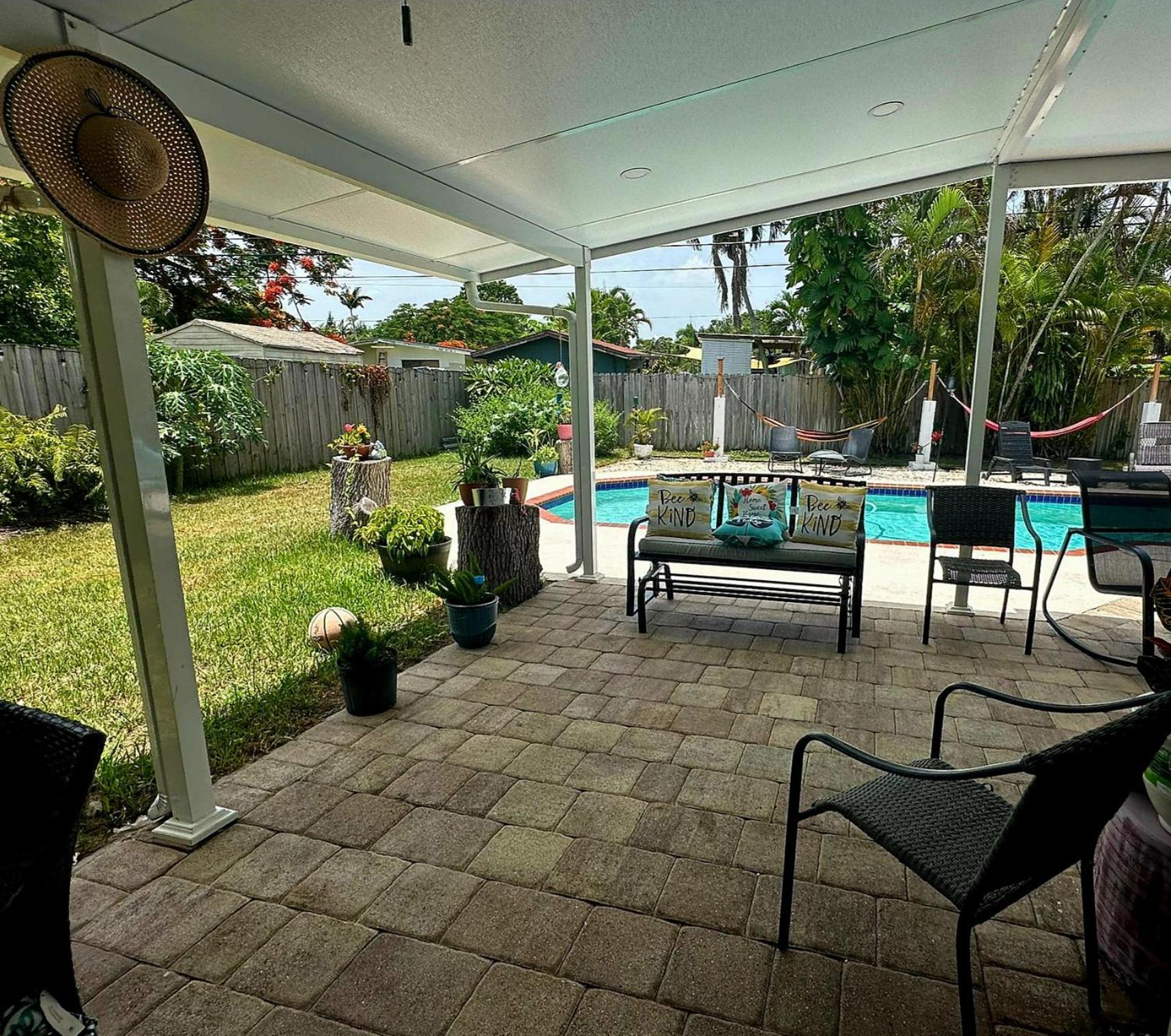 Pool House Resort Heated Swimming Pool Family Getaway Cutler Bay Exteriör bild
